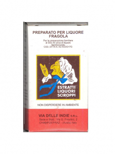 Via Delle Indie Preparato Per Liquore Fragola 20 ml.
