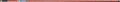 Manico Verniciato Rosso cm 130