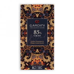 Gardini Tavolette 80 g. - FONDENTE BLEND 85%