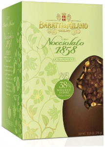 Baratti & Milano Uovo Nocciolato 1858 Extra Fondente 370 g.