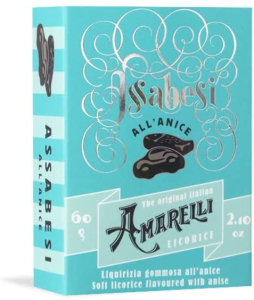 Amarelli Scatolette 60 g. ASSABESI ALL'ANICE