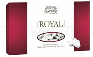 Maestri Confettieri Confetti Mandorla Spagnola ROYAL 1 kg. BIANCHI