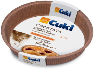 Cuki Contenitore In Carta Da Forno CROSTATA 3 PZ.