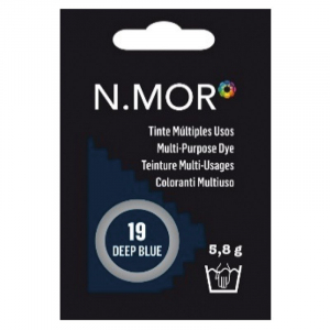 N.MOR Tinte Per Tessuti Cialdina Multiuso - 19 DEEP BLUE