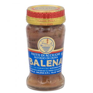 Balena Filetti Di Acciughe all'olio di oliva 90 g.
