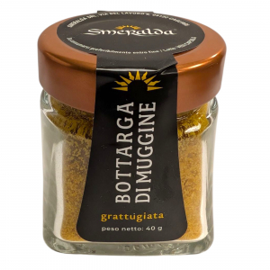 Bottarga di muggine grattuggiata SMERALDA vaso 40 g.
