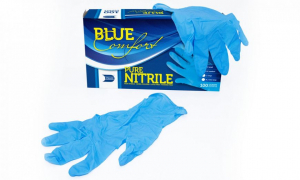 Guanti Nitrile Blu Misura Large 100 pz. Real