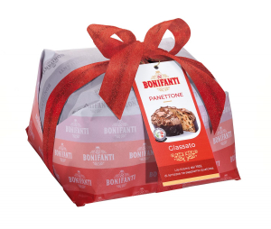 Bonifanti Panettone Classico Glassato 1 kg.