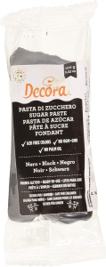 Decora Pasta di Zucchero 100 G. - NERA