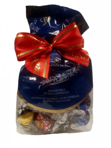 Lindt Cioccolatini Boules Lindor Assortiti Sacchetto 287 g. Fondente Extra Fondente Doppio Cioccolato