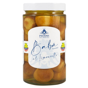 Piemme Baba al Limoncello 650 g. 14 vol. 600 g, + 50 cl. sciroppo alcolico