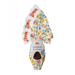 Strega Uovo Di Cioccolato Fondente Con Croccantino 300 g.