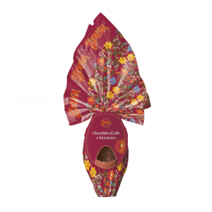 Strega Uovo Di Cioccolato Al Latte Con Granella di Torrone alla mandola 300 g.