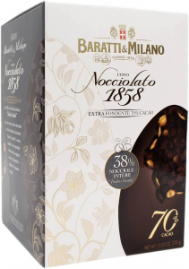 Baratti & Milano Uovo Nocciolato 1858 Extra Fondente 70% Cacao 370 g.