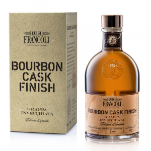 Francoli Grappa Bourbon Cask 500 ml. 40 Vol.