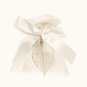 Sacchetto FOGLIA BAG BIANCO cm 10x12 set da 12 pezzi C2713