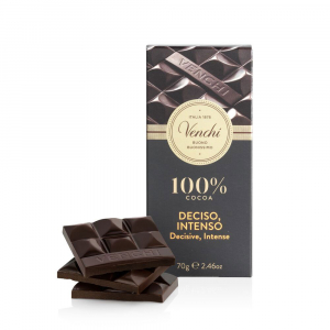 Venchi Tavoletta Cioccolato Extra Fondente 100% 70 g.