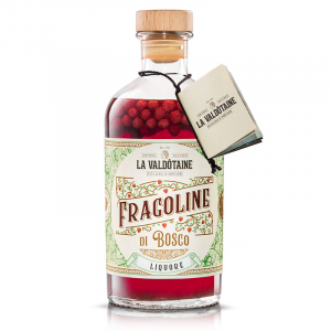 La Valdotaine Liquore Con Fragoline e Grappa 70 cl. 26 vol.