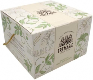 Tre Marie Panettone Pera e Cioccolato 1 kg. scatola di cartone