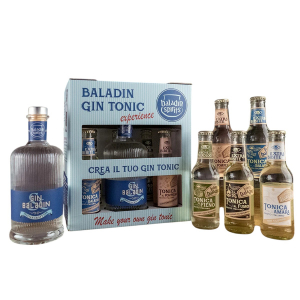 Baladin KIT GIN TONIC EXPERIENCE Gin 70 cl. 43 Vol. + 5 Toniche