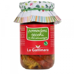 La Gallinara Pomodori Secchi in olio extra vergine 180 g.