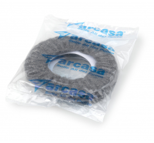 Disco Adesivo Lana Acciaio per lucidatrice 3 dischi