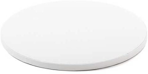 Decora Cake Board BIANCO rotondo 33 cm. diam. altezza 1,2 cm