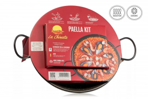 Kit Paella con Paellera da 30 cm. La Chinata Vetroceramica e Induzione