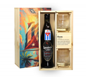 Legendario Cassetta Legno Art Collection Anejo 9 70 cl. 40 vol.