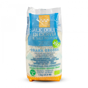 Salina di Cervia Sale dolce di Cervia Il Sale dei Papi Grana grossa 1 kg.