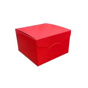 Scatola Segreto LINO ROSSA 24,5x24,5x15 cm