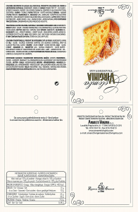 Virginia Colomba Tradizionale Ciuffo Tulipani 750 g.