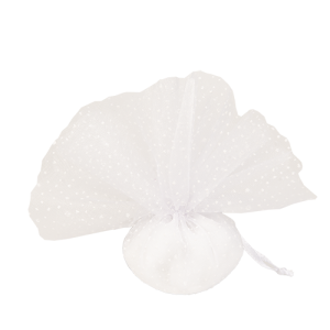 Tulle SPUMA BAG 2 Veli Con Tirante Bianco 25 cm Confezione 25 Pz.
