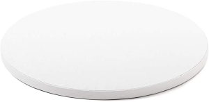Decora Cake Board BIANCO rotondo 40 cm. diam. altezza 1,2 cm