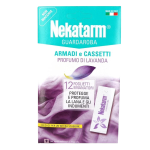 Nekatarm Guardaroba 12 foglietti emanatori Lavanda