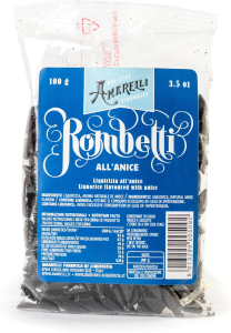Amarelli Liquirizia Rombetti aromatizzati all'anice 100 g.
