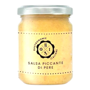 Gastronomie Italiane Salsa Piccante di PERE 200 g.