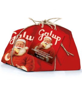 Galup Panettone con Cioccolato Bianco e Caramello 1 kg. GRAN GALUP