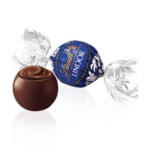 Lindt Cioccolatini Boules Lindor Fondente 45% sfusi al kg.
