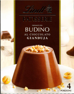 Lindt Preparato per Budino Al Gianduja 95 g. 4 porzioni