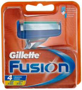 Gillette Fusion confezione 4 lamette ricambio