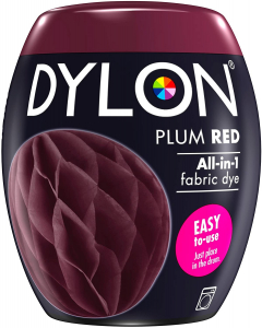 Dylon Tinte per Tessuti Lavatrice - 51 PLUM RED POD