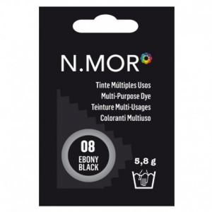 N.MOR Tinte Per Tessuti Cialdina Multiuso - 08 EBONY BLACK