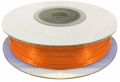 Nastro Doppio Raso ARANCIO mm 3 x 50 mt.