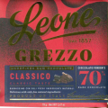 Leone Tavoletta Cioccolato Fondente GREZZO 70 g. 70% cacao