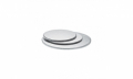 Decora Cake Board SILVER rotondo 18 cm. diam. altezza 1,2 cm