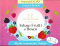 Te Dell'Aviatore Tea Box 10 Filtri Piramidali INFUSO FRUTTI DI BOSCO