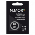 N.MOR Tinte per Tessuti Cialdina Colorante Multiuso - 08 EBONY BLACK